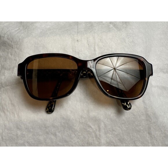 COACH DARK TORTOISE 550713 HC8232 L1010 SUNGLASSES 56-17-140; FRAMES‎ ONLY - Picture 8 of 8
